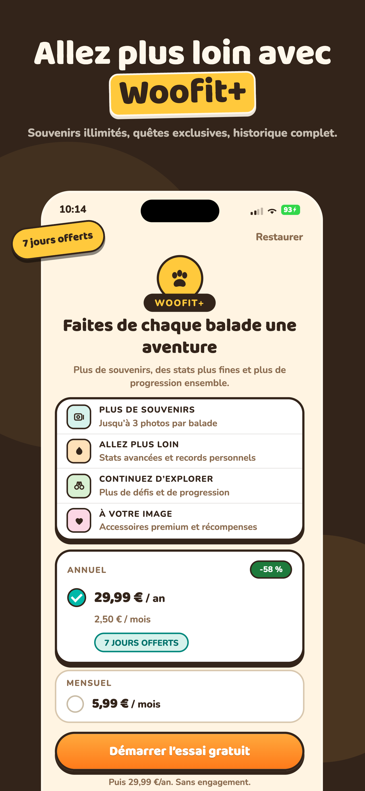 Woofit+ dans Woofit